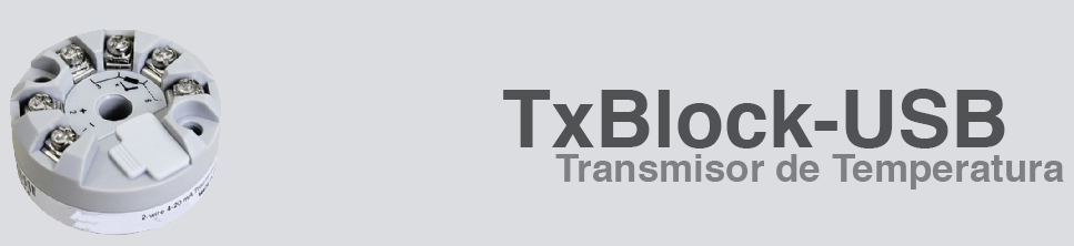 txblock-usb,transmisor de temperatura USB