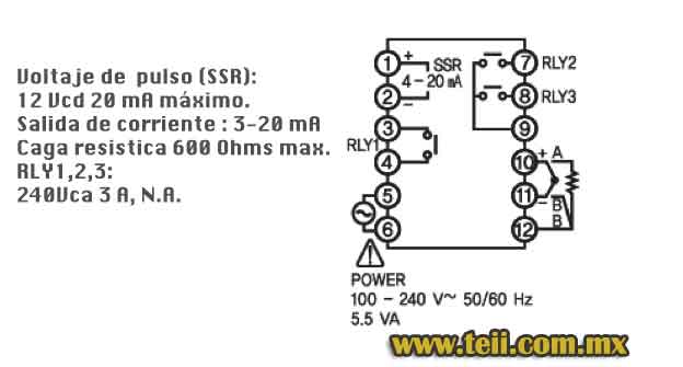 Diagrama de conexiones ax4-1a de hanyoung nux