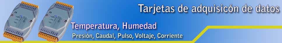 temperatura, humedad, presin, tarjetas de adquisicin