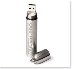 data logger usb de acero  inoxidable